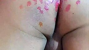 Amateur Myanmar twink's steamy solo wax play collection