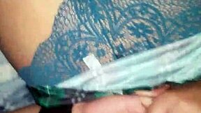 Amateur Latina wife in group sex with costumes