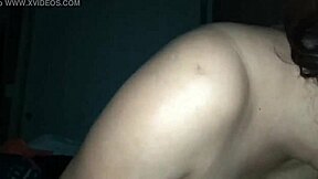 Latina milf gets creampied in a steamy home sex scene