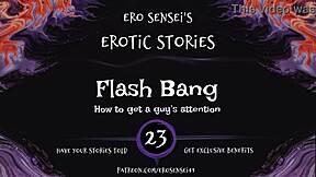 Erotic audio journey for women with fetish flashing sounds
