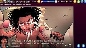 Satisfy your cravings with a big ass blowbang in Comix harem-hero academy 2