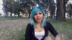 Young girl with a sexy body gets her ass fucked hard