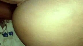 Skinny teen gets pounded hard by monster cock in doggystyle