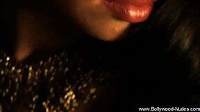 Seductive Indian dancer strips down in erotic performance