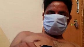 Horny Indian maid gets off with a big cock