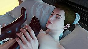 Bob and Beta's intense interracial lesbian sex session