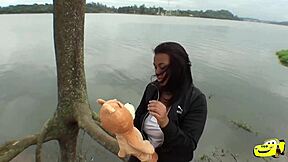 Ted and three sexy girls in a steamy threesome