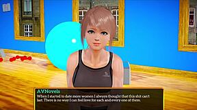 Amateur family shares their small boobs and big tits in game