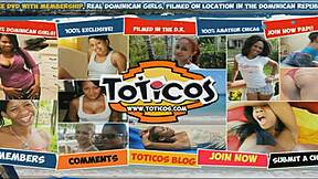 Hot Dominican streetwalkers in public outdoor settings