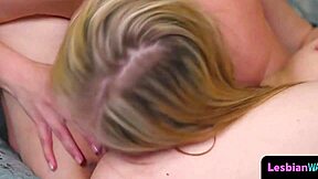 Two girls pleasure each other in various ways