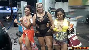 From the party to the gas station: busty Suzy Fura's wild adventure