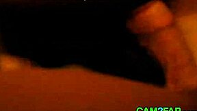 Amateur cam girl's creampie without cum inside