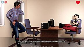 Teenager disciplined by strict aunt in explicit encounter