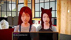 Joining a new family and exploring their sexuality through video games