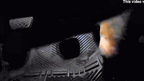 Driver accidentally brushes foot against accelerator while driving barefoot