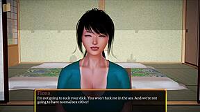 Joining a new family and exploring their sexuality through video games