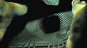 Driver accidentally brushes foot against accelerator while driving barefoot