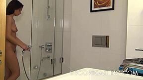 Hidden camera captures upscale escort's illicit activities in hotel room
