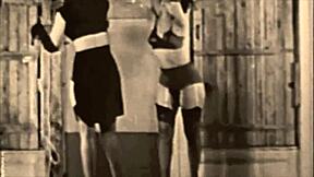 My hidden world of vintage lesbian bondage and fetish play