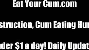 Explore the flavors of ejaculation in POV