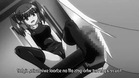 Erotic foot massage in anime Hentai