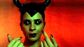 Hey, this Halloween witch porn will blow your mind with crazy lingerie action. Check out the babe fingering herself in pov style.