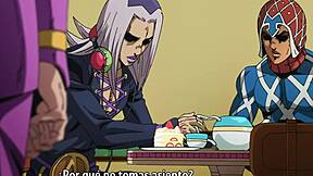 Jojo's bizarre adventure with anime fetishism