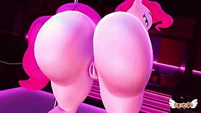 Watch Pinkie Pie twerk and get some anime-style jerk off instructions