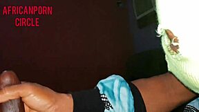 Norato and Justina preparing for intense sex with large penis