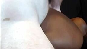 Amateur black girls and white guys get wild in a group chat
