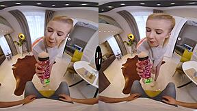 Stepbrother's new plaything - a taboo VR experience