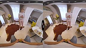 Stepbrother's new plaything - a taboo VR experience