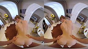 Stepbrother's new plaything - a taboo VR experience