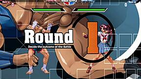 Joe Higashi's intense encounter with Athena Asamiya in various positions