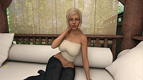 Cartoon porn: Sexy spy's POV adventure with busty MILF