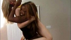 Black beauties showing off their strength by lifting and carrying - Volume 5