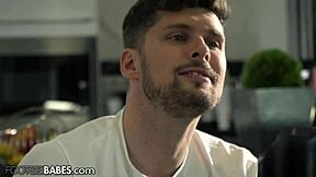Russian beauty Kaisa Nord rewards with footjob for anal pleasure