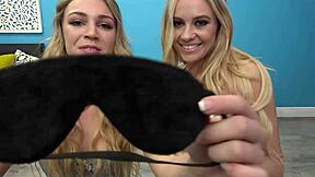 Jada Stevens pleasures herself with her fingers in lingerie