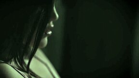 Young Asian stepsister craves anal sex and gives a blowjob