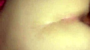 Amateur couple gets wild with hardcore anal and tits fucking