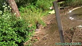 Teen girls give a boat ride to multiple guys in POV