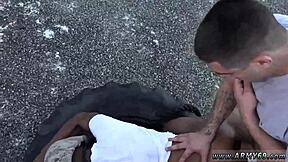 Gay army soldier's nude photos and military sex with Filipino hunk