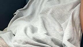 Naejae's homemade public sex in parked car with creampie
