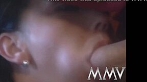 Pretty girl enjoys oral and penetrative sex at a party