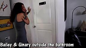 Desperate women forced to urinate on themselves in humiliating omorashi scene