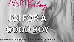 Get trained by JOI and ASMRiley in this instructional audio video