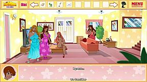 Brunette Milf in Milftoon Drama Cheats with Daughter's Boyfriend Janet