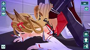 Erotic anime game with Changliar Drive