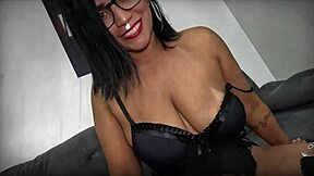 Ambassador Matt's anal finger play and cum tribute on a big pussy