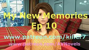 Intense erotic encounters in a visual novel